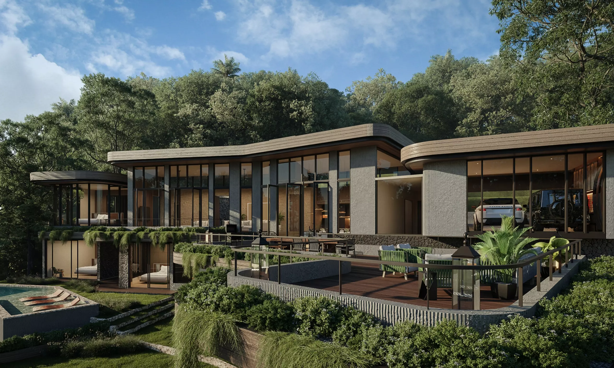 LUXURY 5 BEDROOM RIVERFRONT VILLA IN BUWIT SESEH FOR SALE LEASEHOLD BE-458 